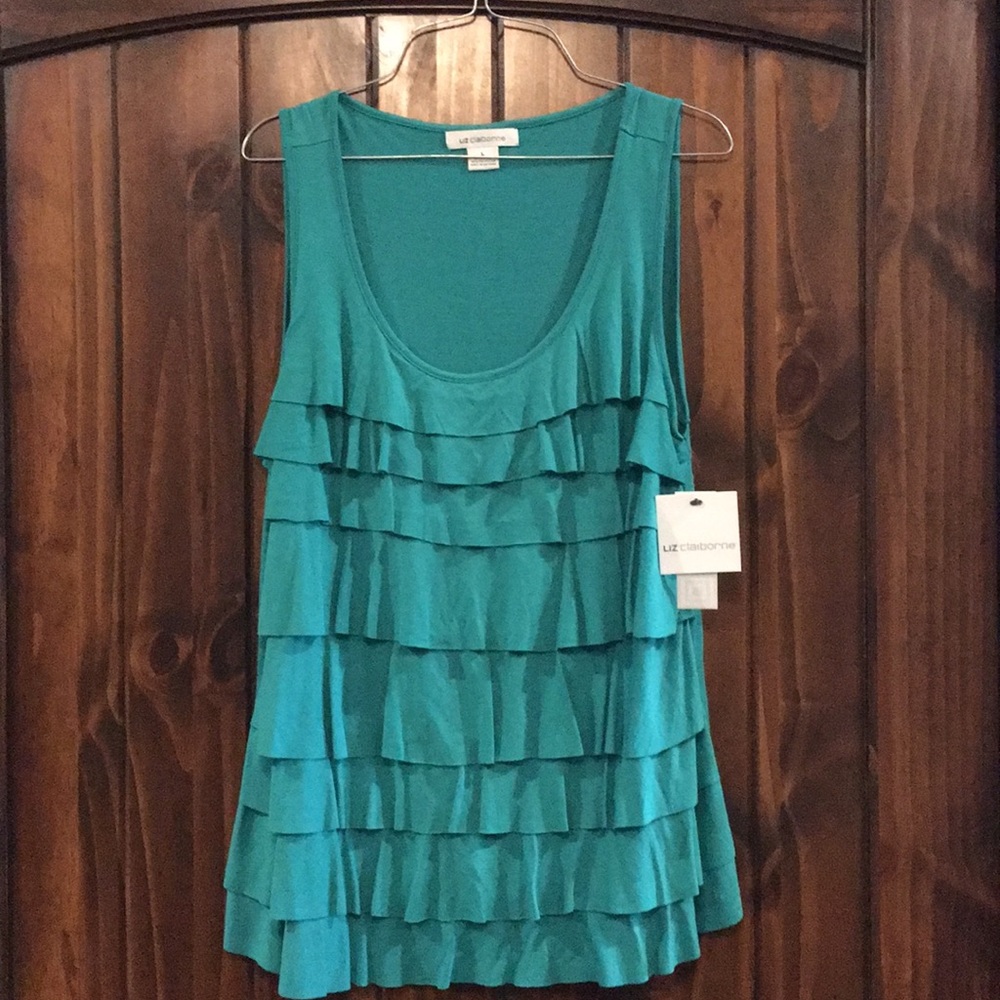 Ruffled tank top